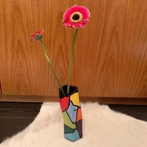 Unique Multicolor Vase